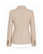 Seiden-Fischgrat-Blazer