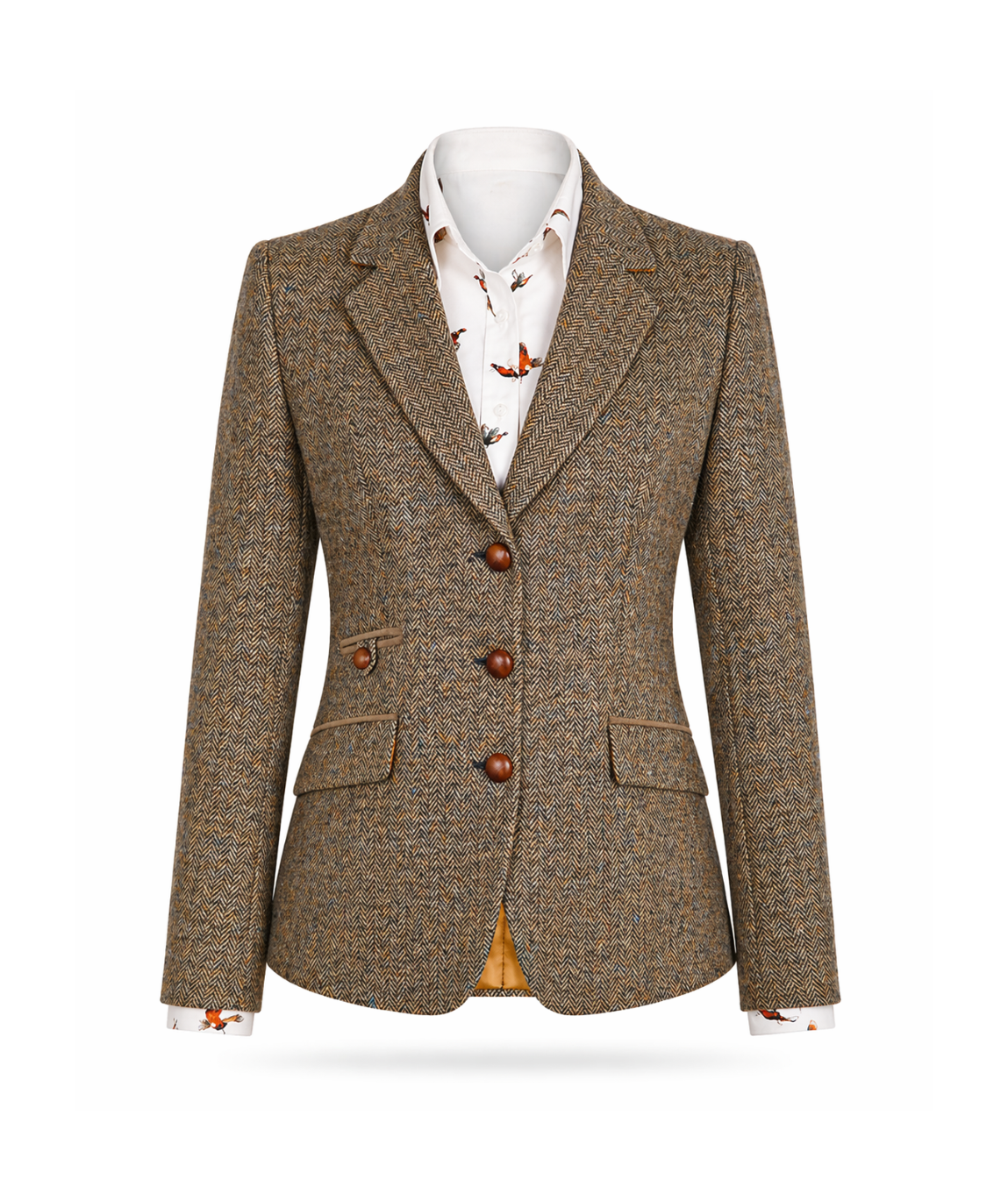 Damen Fischgrat-Blazer