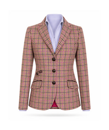 Damen Blazer im Hahnentritt-Karo