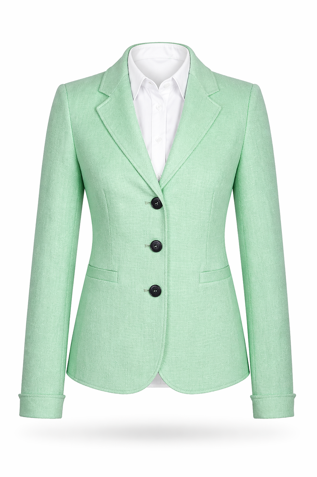 Damen-Leinen Blazer