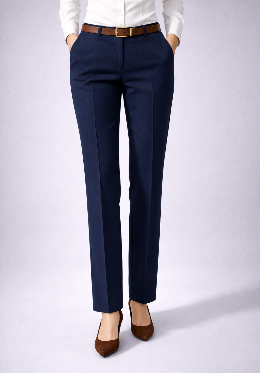 Damen Hose marine