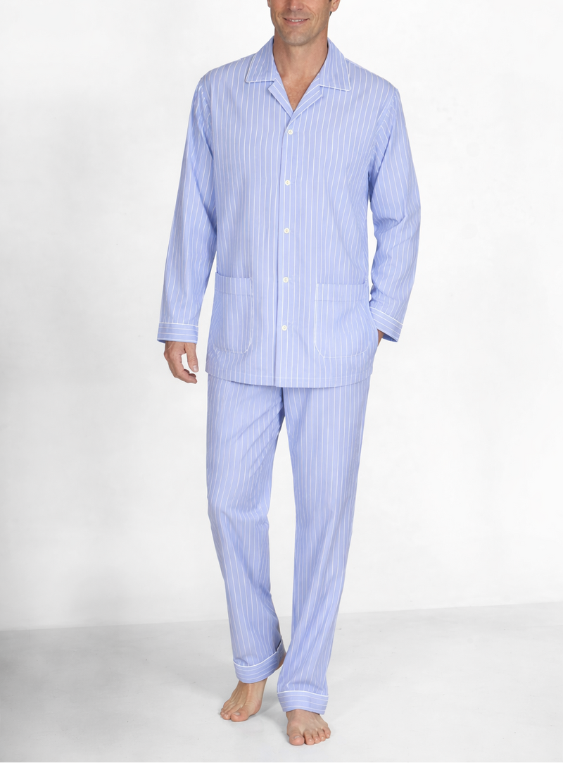 Herren Pyjama lang
