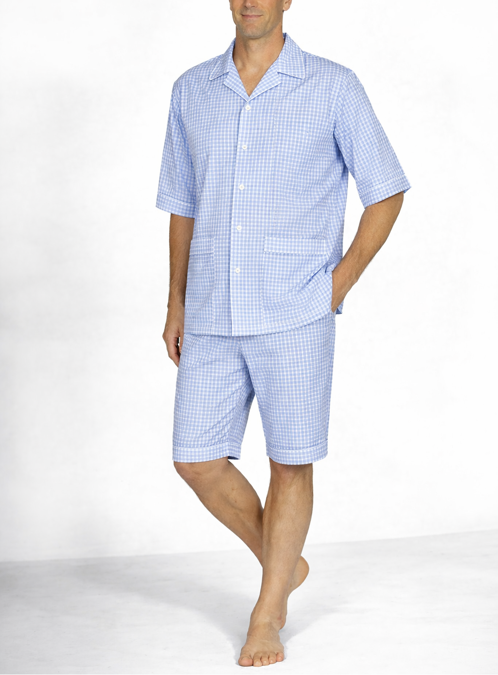 Herren Pyjama kurz