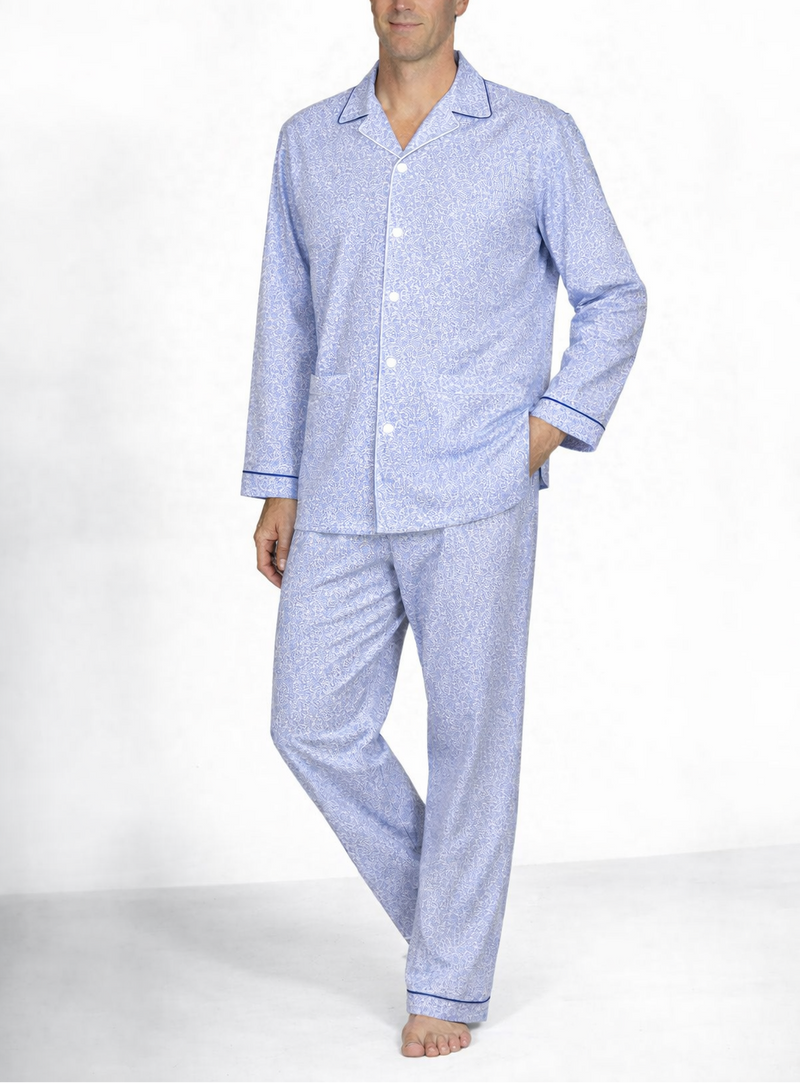 Herren Pyjama lang