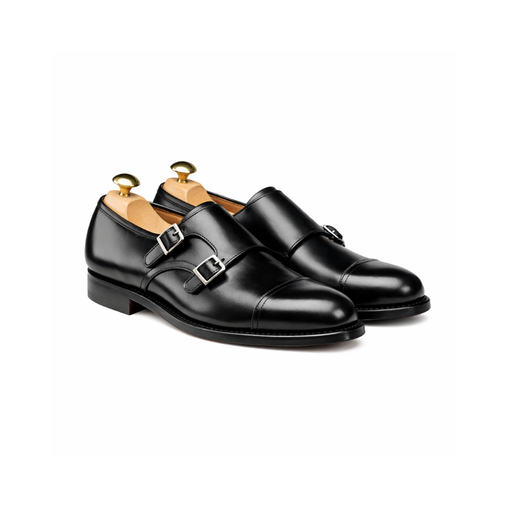 ALISTAIR GREY Cap Toe Double Monk