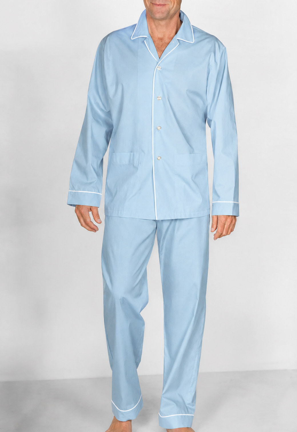 Herren Pyjama lang