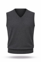 Herren-Merino-Pullunder