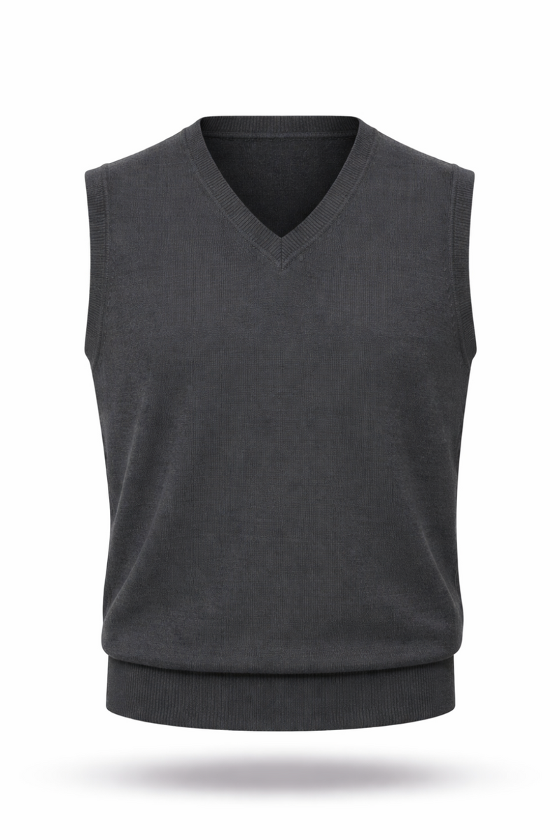Herren-Merino-Pullunder
