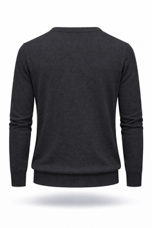 Herren Merino-V-Pullover