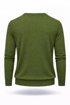 Herren Merino-V-Pullover