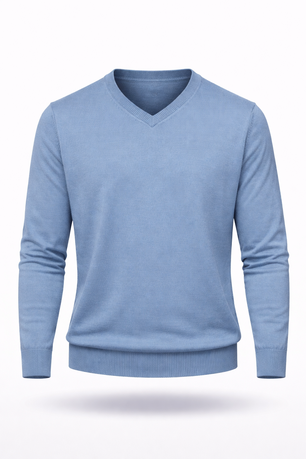 Herren Merino-V-Pullover
