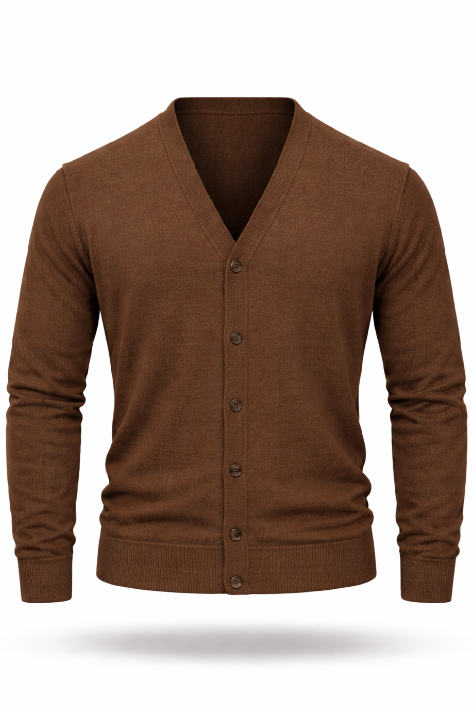 Herren Merino-Strickjacke