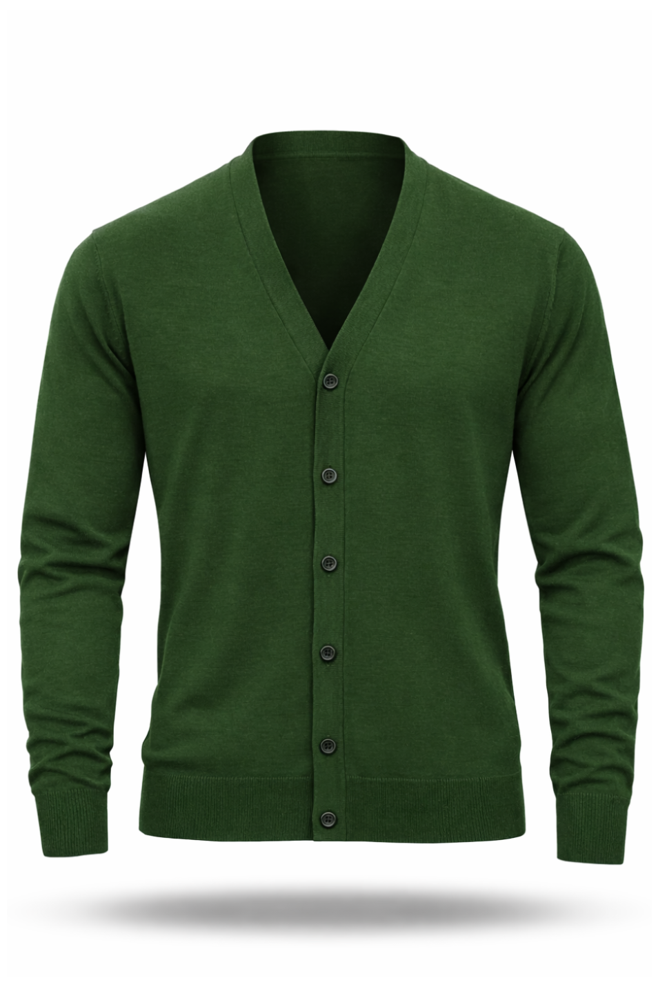 Herren Merino-Strickjacke