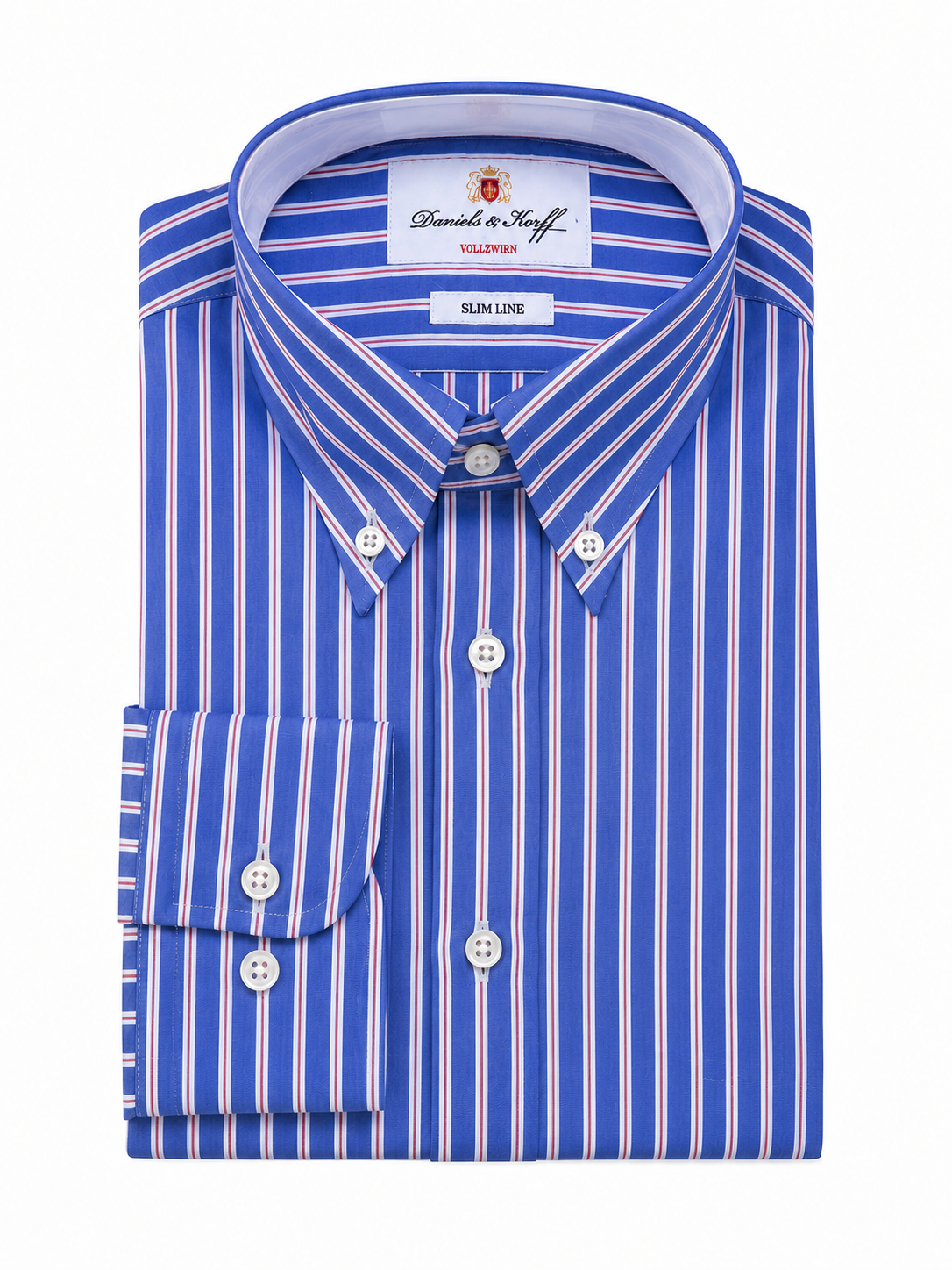 Vollzwirn-Hemd Slimline