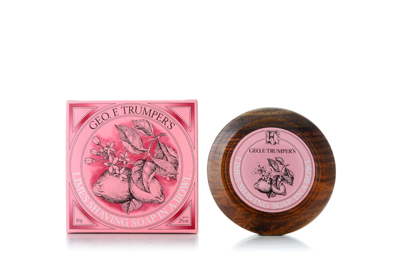 Limes Hard Shaving Soap Geo. F. Trumper