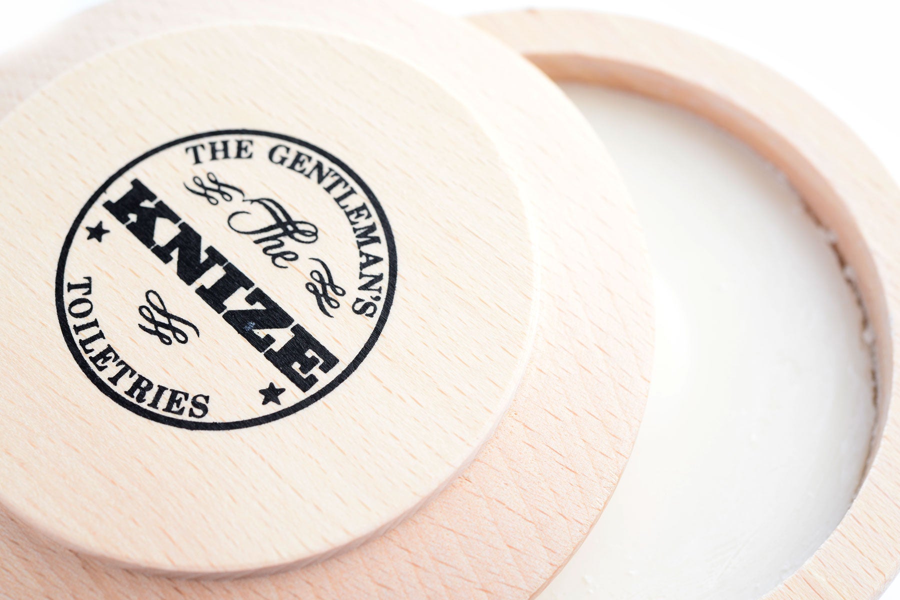 Shaving Soap Wooden Bowl Knize Ten